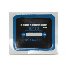 CLIPPER НАБОР ЗАПЛАТ K713 кордовых для боковых порезов, 75*90мм (1 слой корда), синий адгезивный сло
