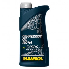 Масло для пневмоинструмента, объем 1 л, MANNOL Compressor Oil ISO 46