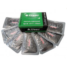 CLIPPER НАБОР ЗАПЛАТ K111 кордовые для боковых порезов 65*95мм (1 слой корда) (10шт.)